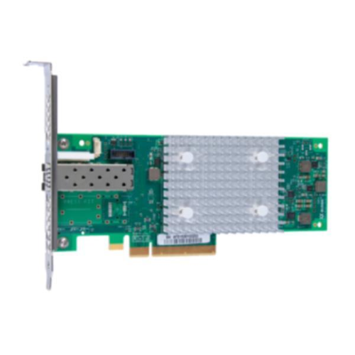HPE StoreFabric SN1100Q 16Gb Single Port - Adattatore bus host - PCIe 3.0 profilo basso - 16Gb Fibre Channel x 1 - per ProLiant DL325 Gen10, DL345 Gen10, DL365 Gen10, DX360 Gen10, XL220n Gen10, XL290n Gen10
